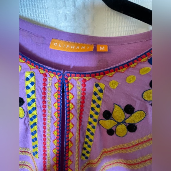 Flirty V Neck Maxi Oliphant Dress - Picture 4 of 7